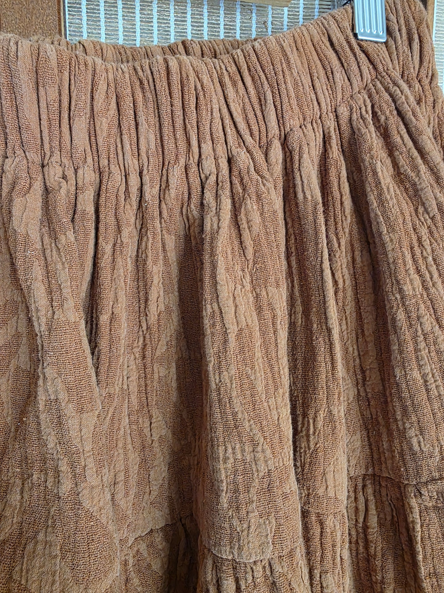 Cotton Jacquard Skirt