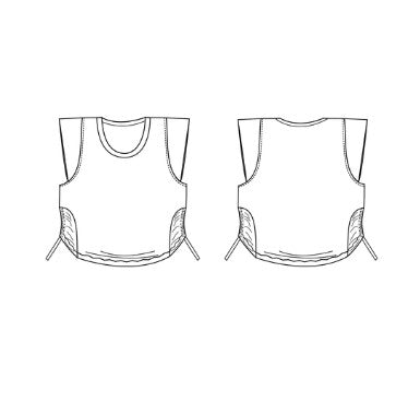 Eryn Top // A Printable Zero Waste PDF Sewing Pattern