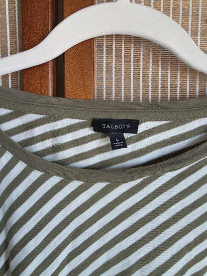 Striped Side Tie Dress
