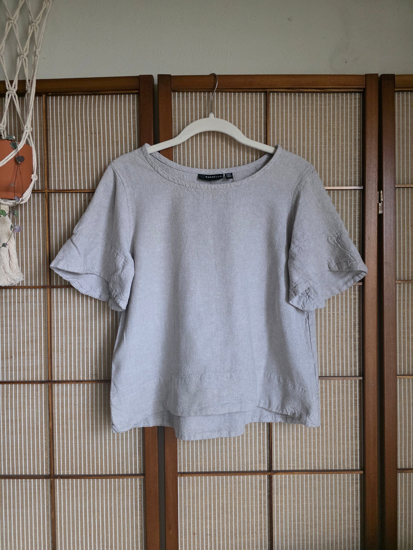 Viscose Linen Blend Top