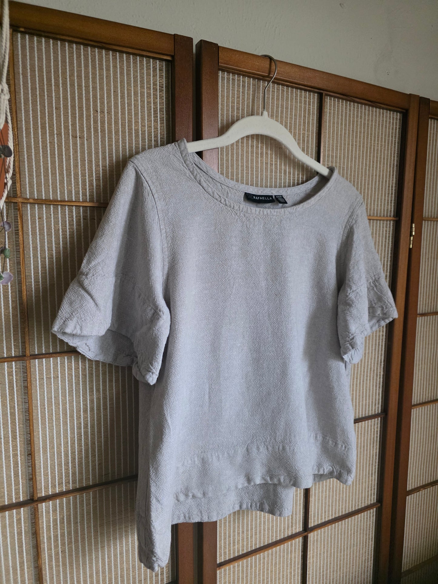 Viscose Linen Blend Top