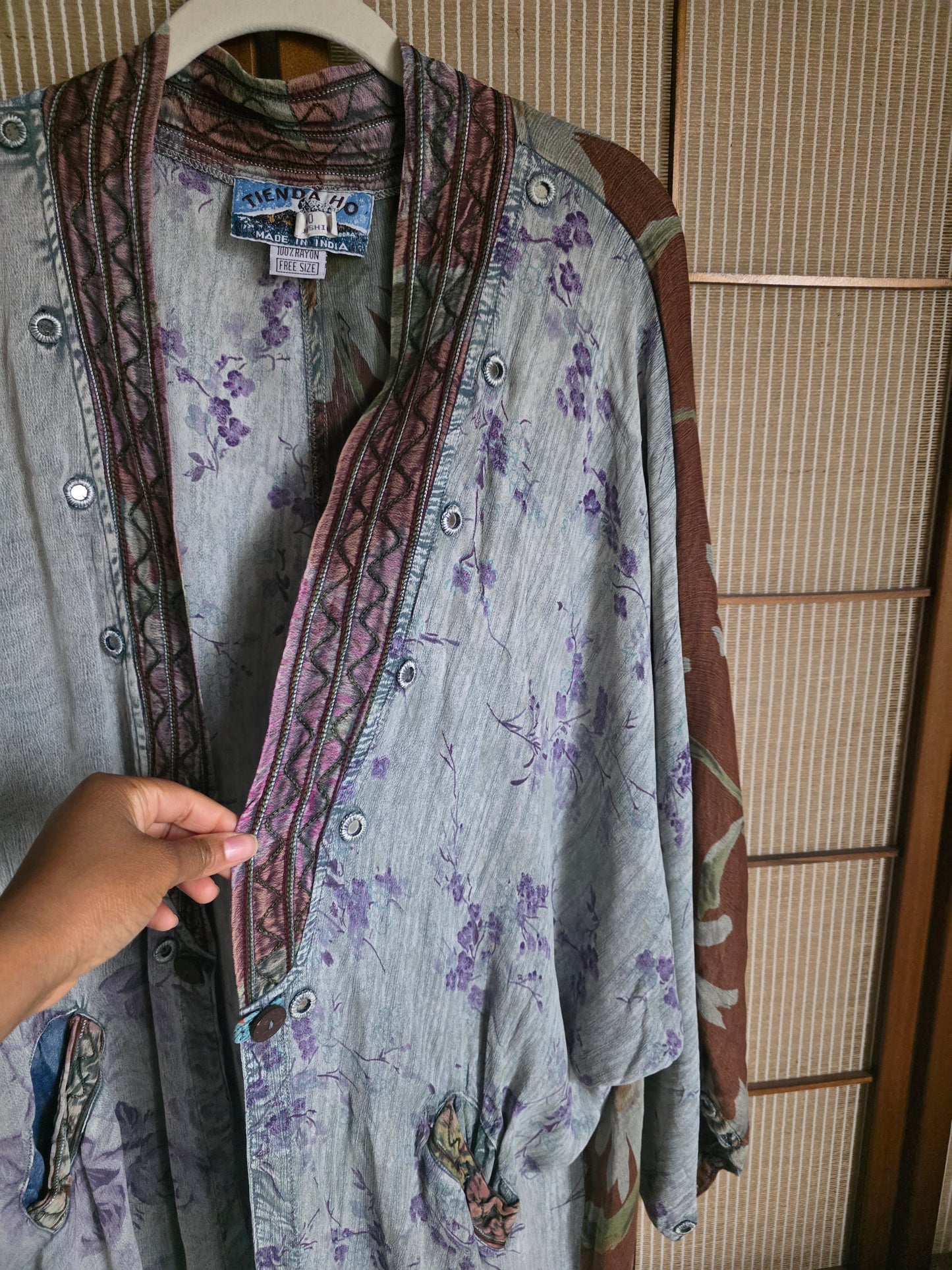 Rayon Throw Over