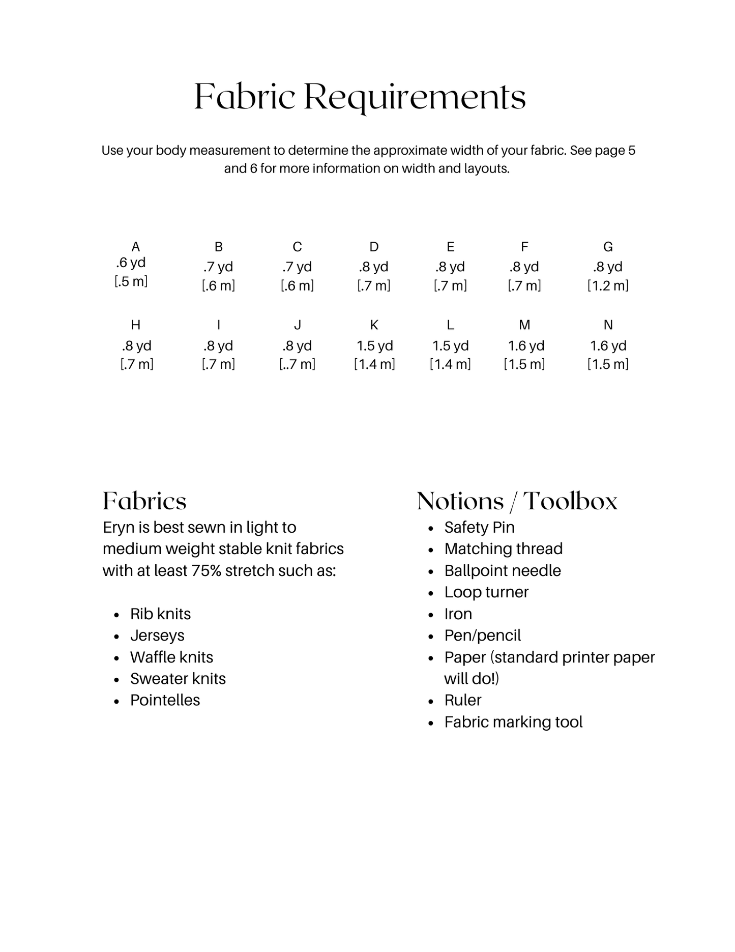 Eryn Top // A Printable Zero Waste PDF Sewing Pattern