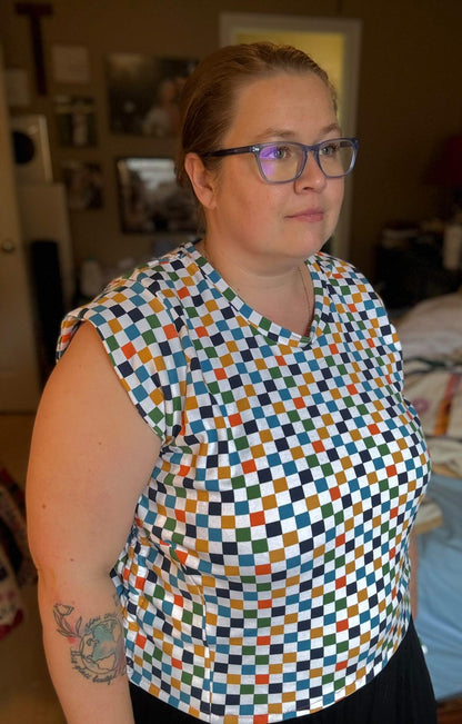 Eryn Top // A Printable Zero Waste PDF Sewing Pattern
